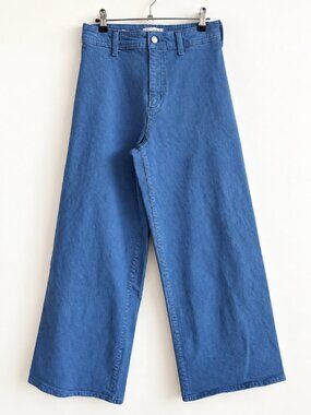 Universal Thread Target Cobalt Blue Sailor Wide Leg Jeans Size 6